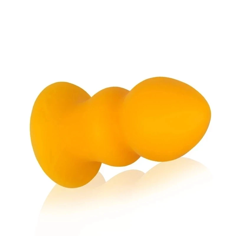 Анальная пробка 3 цветов огромные анальные бусины расширение мягкий силиконовый