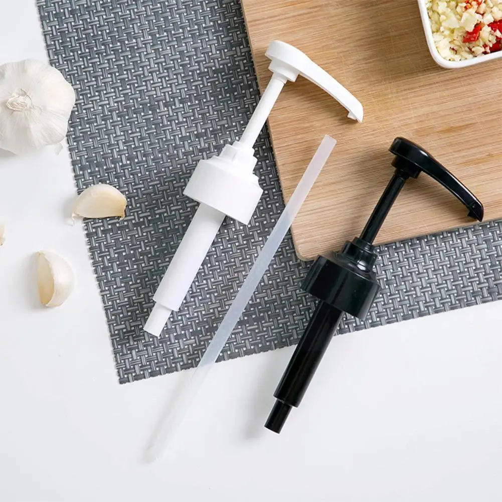 

Jam Bottle Pump Oyster Sauce Dispensers Ketchup Vinegar Pressure Nozzle Bottle Tools Home Kitchen Push-type Q3m1