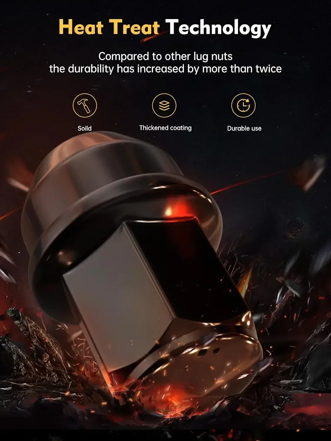 24 шт. M14x1 5 цельный черный OEM заводской стиль большие гайки сиденья из желудя