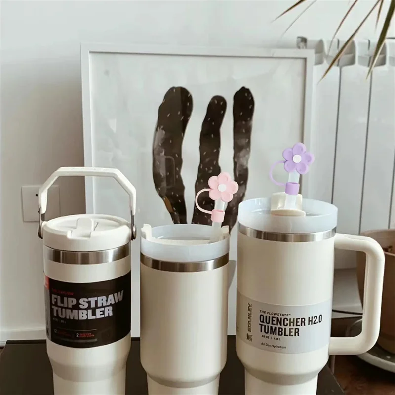 Симпатичная Соломенная Крышка Для Чашки Совместимая С Стаканами Емкостью 30 И 40