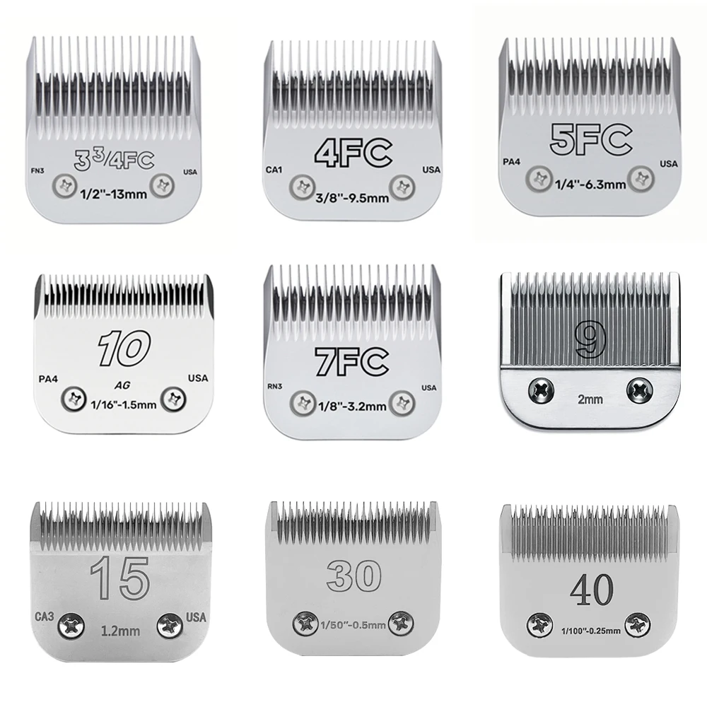 Dog Grooming Clipper Replacement Blades Compatible with Andi