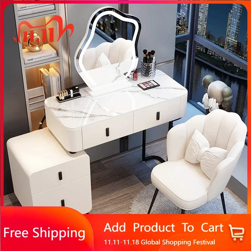 Роскошный дизайнерский туалетный столик ручки современные светильники