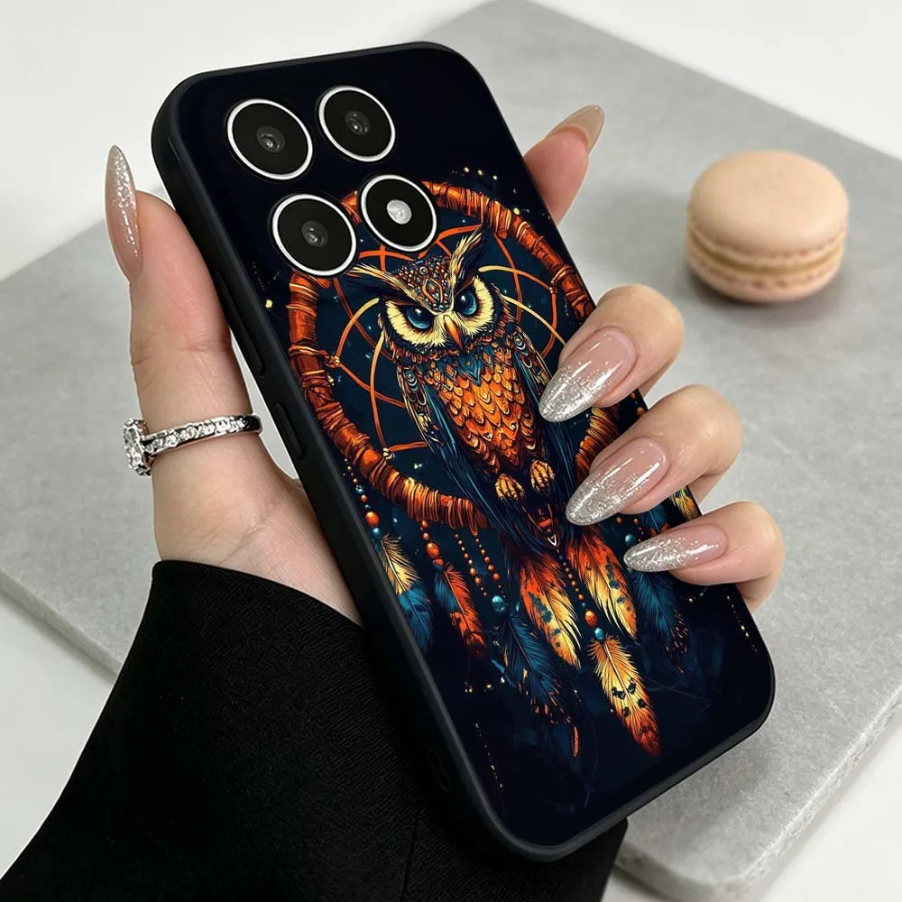 Фото Чехол для телефона с рисунком Dreamcatcher Art для Xiaomi MI 17 15 15T 15S 14 14T 13 13T 12 12S Lite Pro Max Ultra №5