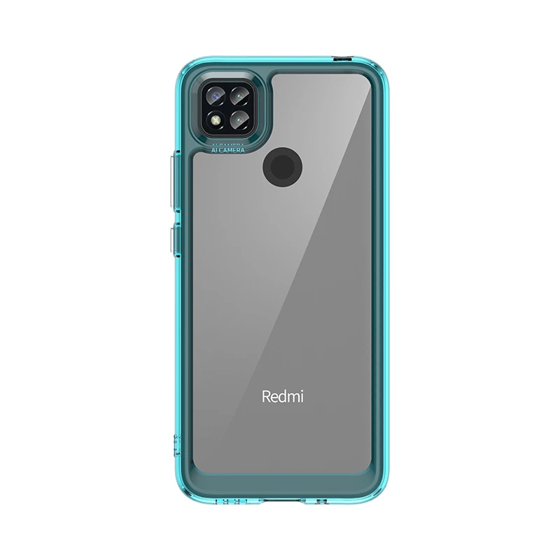 Soft Transparent Case For Xiaomi Redmi 9C Case Bumper Silicon Anti-knock Color Back Cover For Redmi 9C Case For Redmi 9C 10C 10A