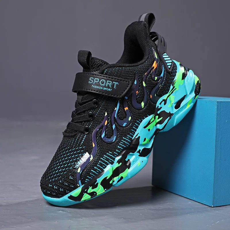 

2022 New Fashion Children's Sneakers Nice Spring Casual Sports Shoes for Kids High Quality Running Shoes Boys Chaussure Enfant
