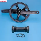 SRAM оригинальный Omnium гусеничный кривошипный комплект с фиксированным зубчатым механизмом 48т GXP 170 мм 165 мм односкоростной гусеничный кривошипный наборфиксированные Кривошипные системы