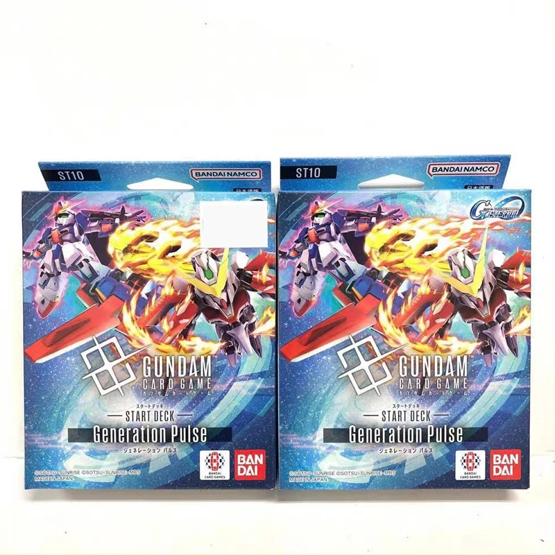 Фото Новая коллекционная карточная игра Bandai Gundam 2026: стартовый набор Generation Pulse ST10 (японская версия) GCG Games, аниме-карты, изысканный подарок, игрушки №3