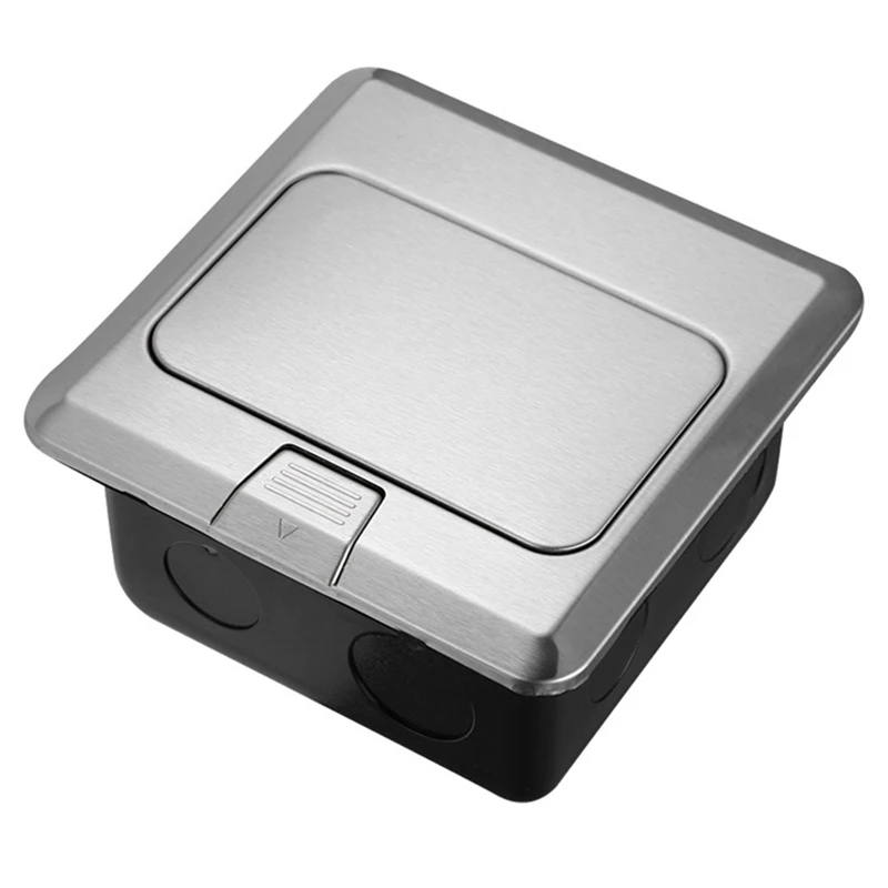 

Лидер продаж! Универсальный Выдвижной напольный ящик EU 2 Pin с гнездом для ПК, алюминиевая напольная розетка, штепсельная вилка европейского ...