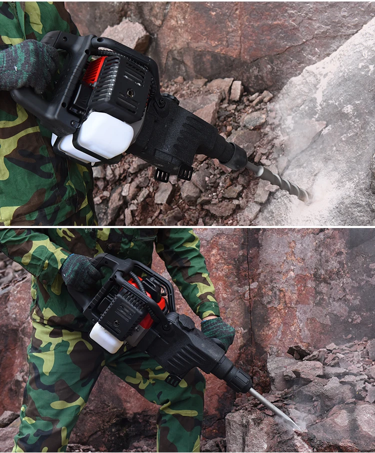 4-тактный многофункциональный бензиновый ударный молоток пневматический