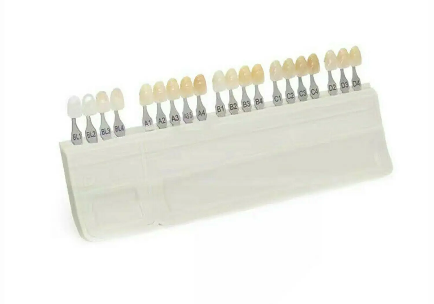 

Dental Teeth A-D Shade Guide Ivoclar Vivadent Porcelain Material 20 Color Chart Teeth Bleach Board Plate Whitening VITA Based
