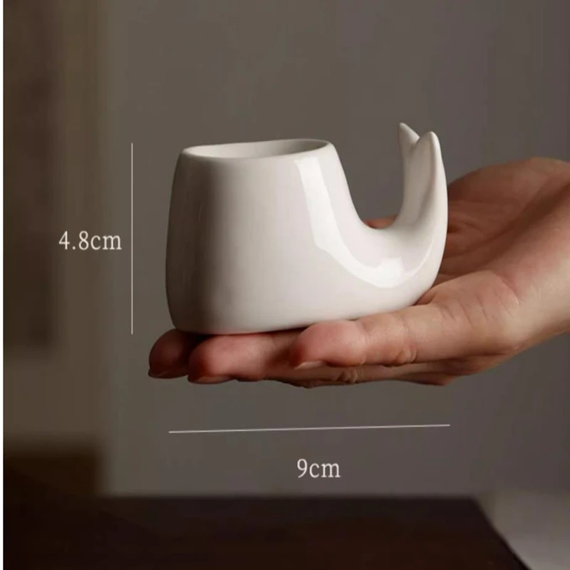 1 шт. керамический чернильный камень в форме Кита многофункциональный пруд