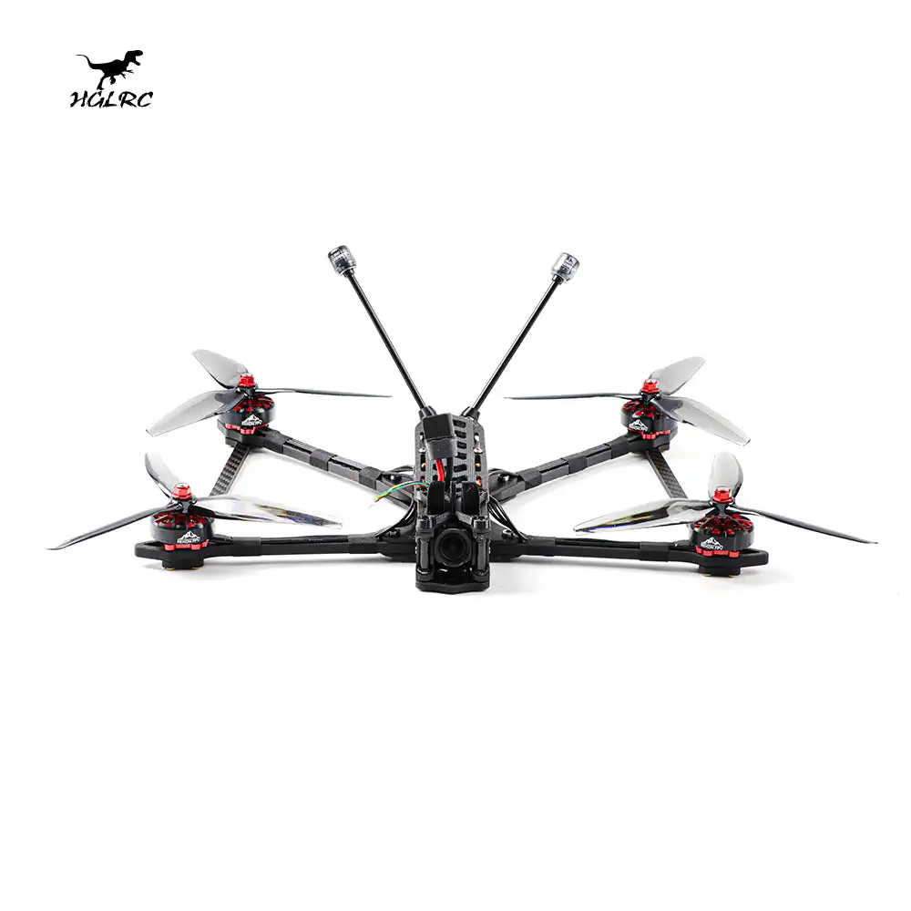

HGLRC Rekon7 PRO LR O3 ZEUS F722 48A O3 Air Unit M80 PRO GPS 2806,5 1250KV 6S FPV 7inch Freestyle Long Range Digital Drone