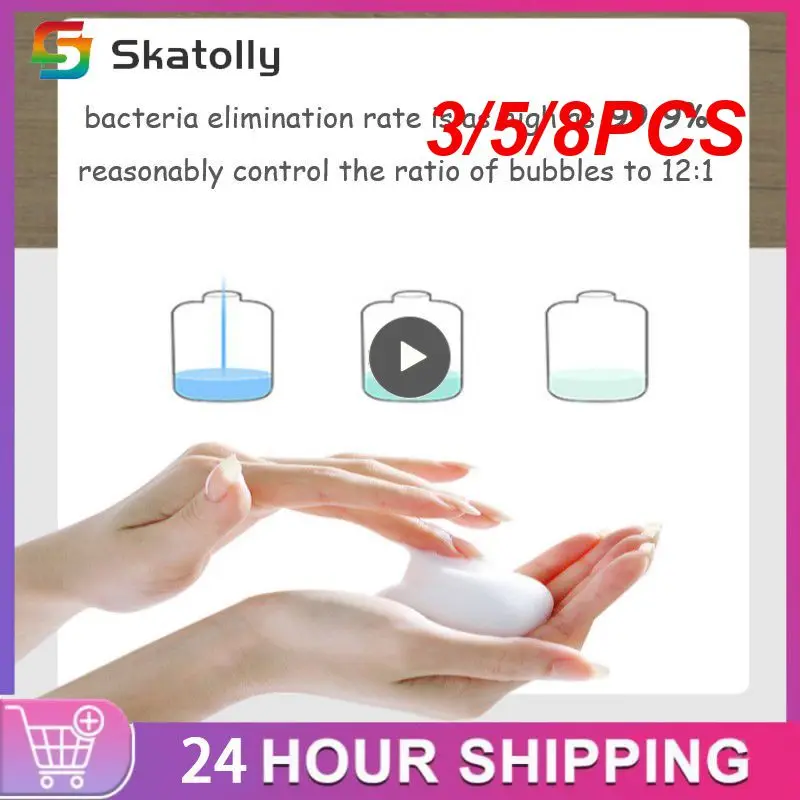 

700ml Smart Foam Dispenser Mobile Phone No-contact Disinfection Induction Soap Dispenser Household Mobile Phone Washing