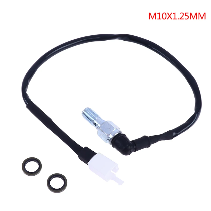 

Универсальный 10-метровый Гидравлический тормозной сигнал для мотоцикла, переключатель задсветильник с полым болтом, аксессуары, Гидравлич...