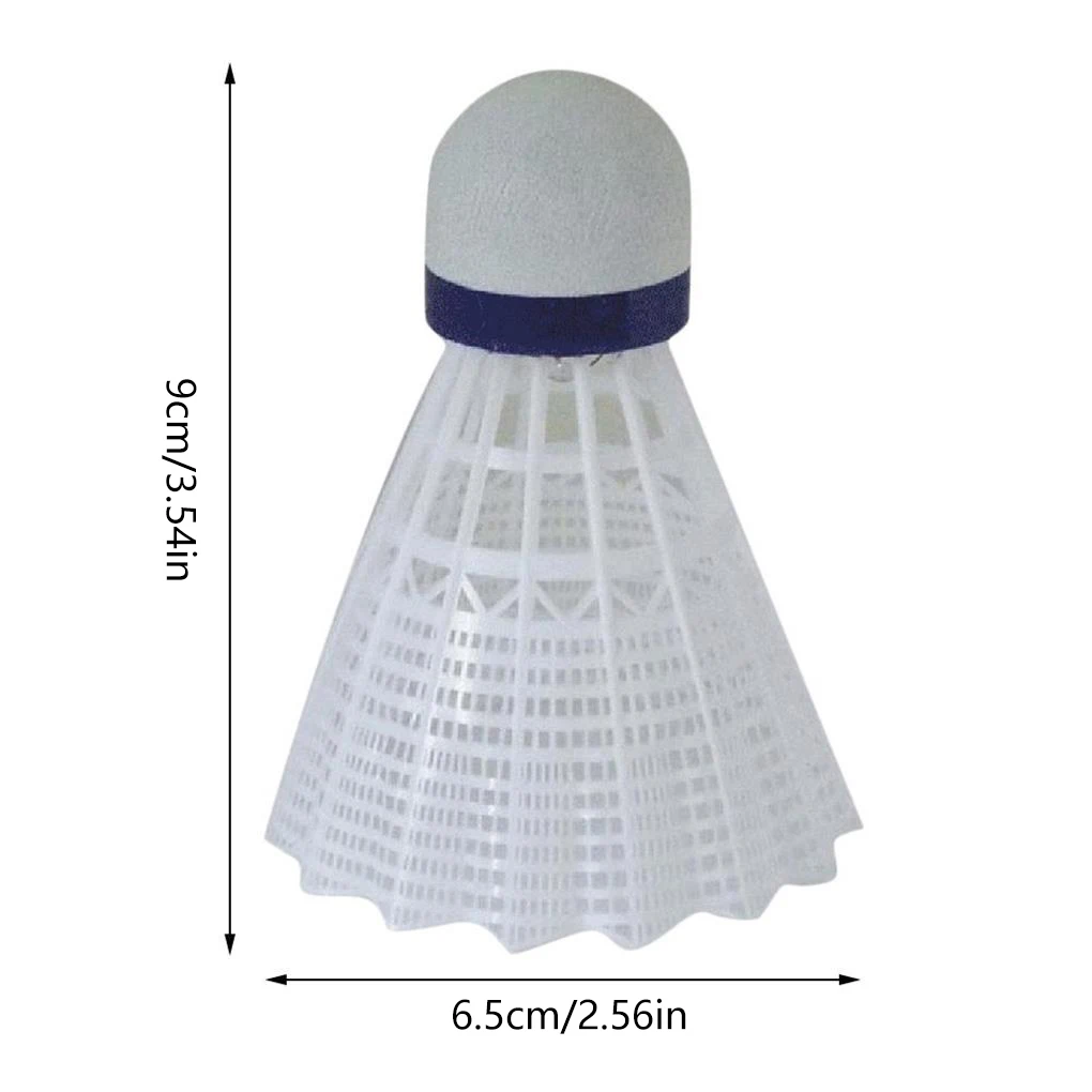 

6x LED Badminton Lighting Shuttlecocks Entertainment Night Training Ball
