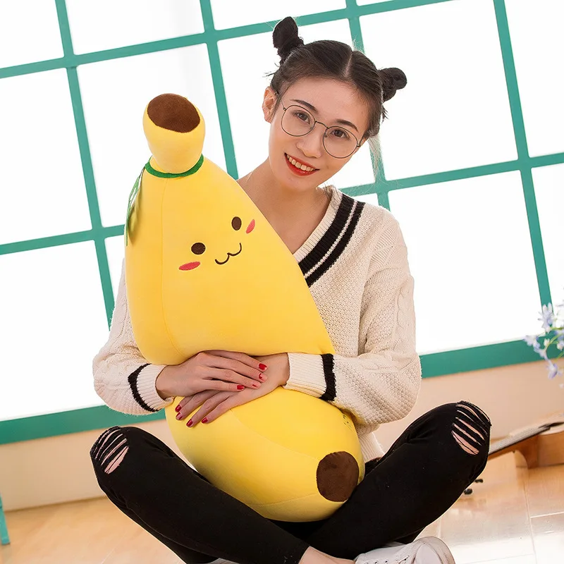 Long toy soft banana plush pillow simulation fruit cushion eiderdown doll wholesale | Movies &amp TV