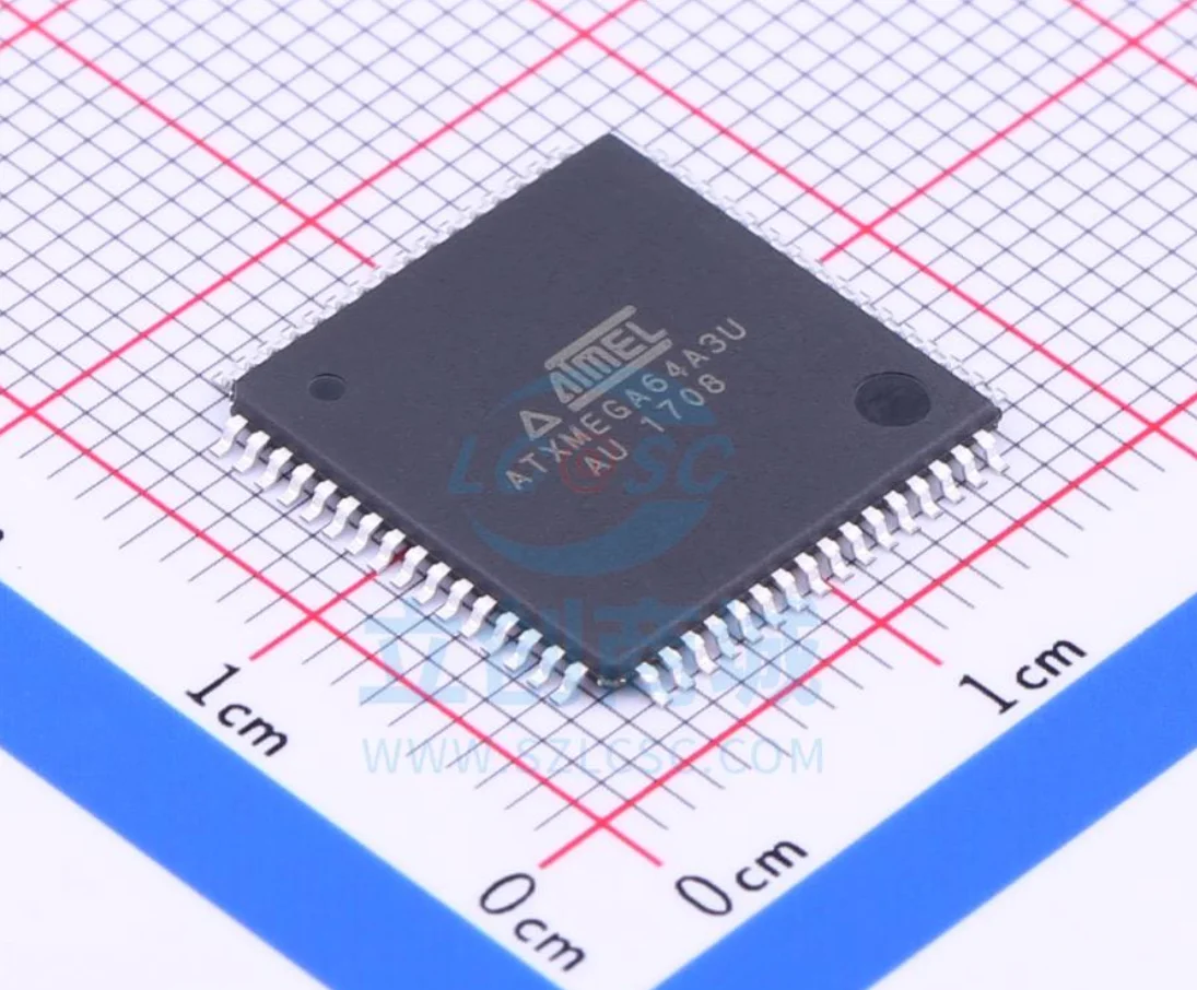

ATXMEGA64A3U-AU 100% Brand New Original Package TQFP-64 Genuine MCU (MCU/MPU/SOC) IC Chip