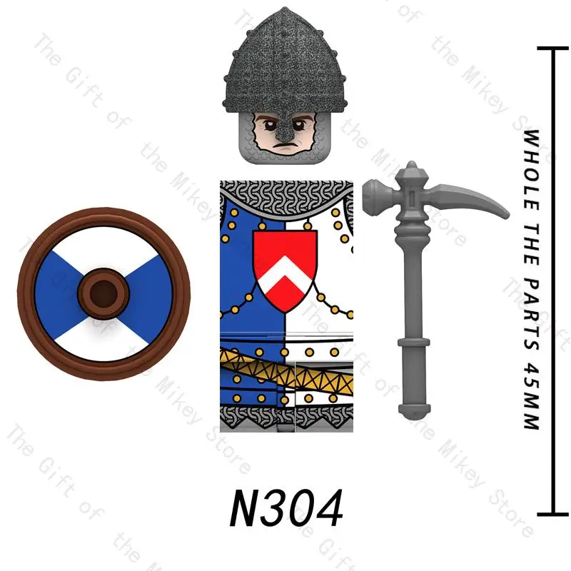 Конструктор детский в средневековом стиле N301 N302 N303 N304