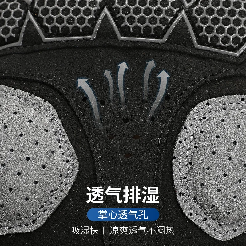 Новые перчатки для верховой езды с полупальцами спортивные со светоотражающей