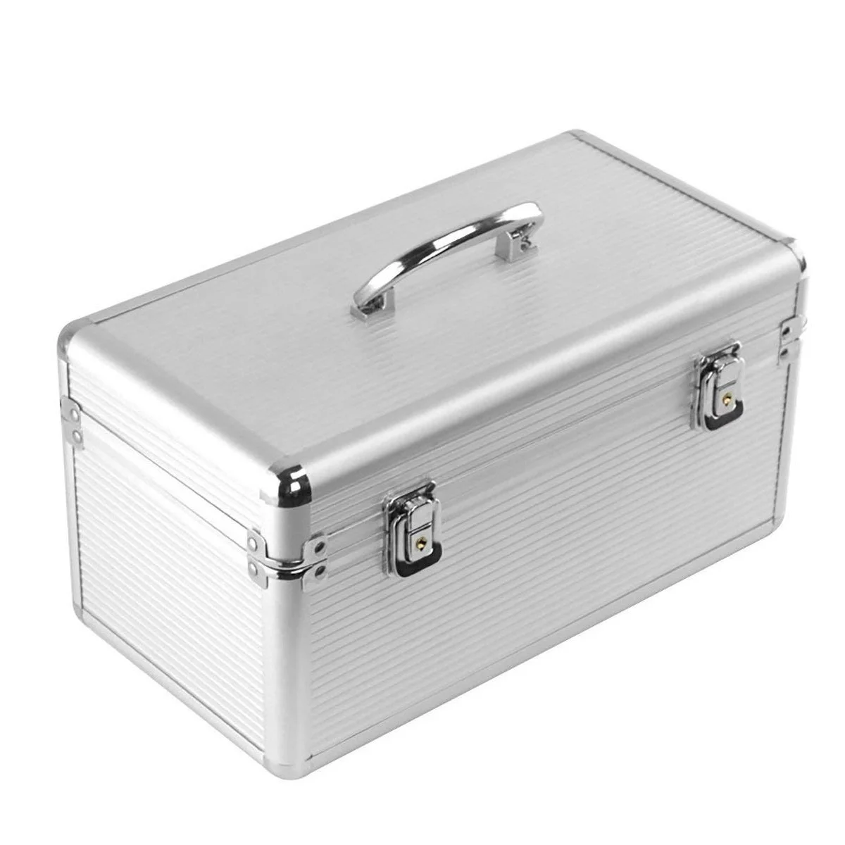 Aluminum & Eva Protection Suitcase For 8 X 3.5 & 6 X 2.5 Inch Hard Drive, Moisture Proof, Water Resistant, Static Proof