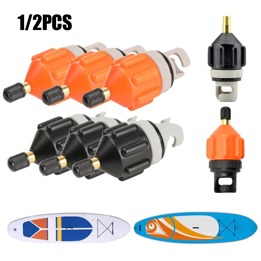 

1pc Air Valve Adapter Wear-resistant Rowing Boat Air Valve Adaptor Nylon Kayak Inflatable Pump Adapter for SUP Board Durable
