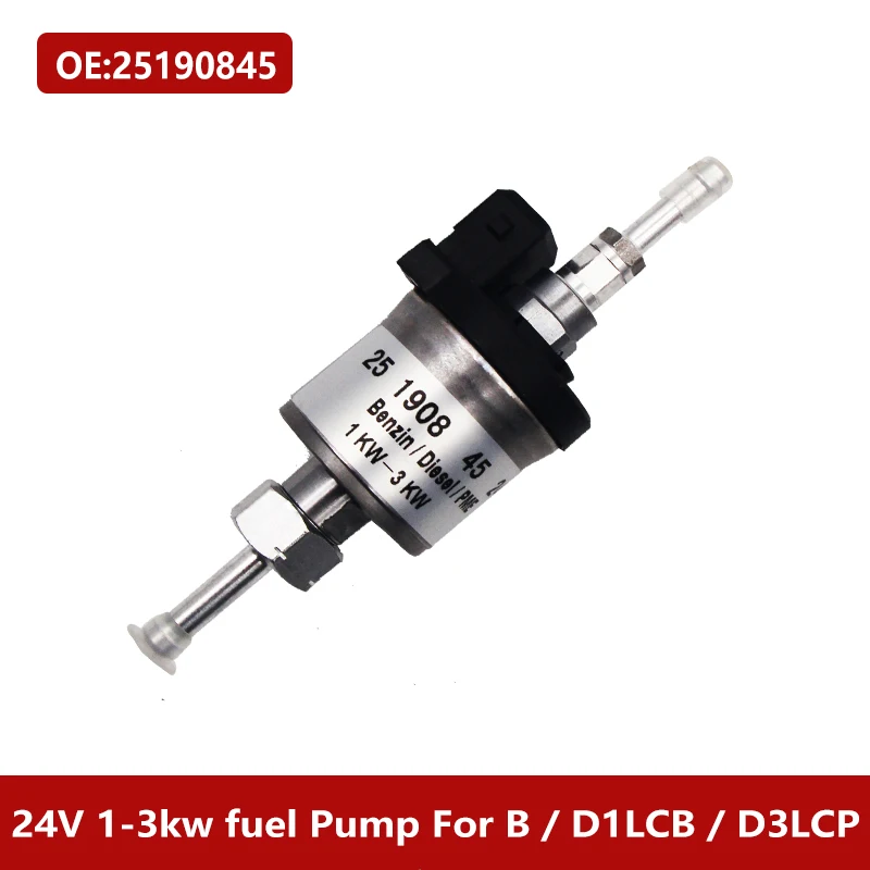 

1-3KW 24v 18ml Parking Air Heater Fuel Metering Pump For Eberspacher Airtronic D1LC D3LC Dosing Pump25190845
