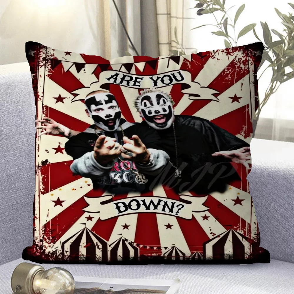Наволочки I-crazy с изображением клоуна повязки ICP Juggalo Faygo 45x45 Декоративные Чехлы для