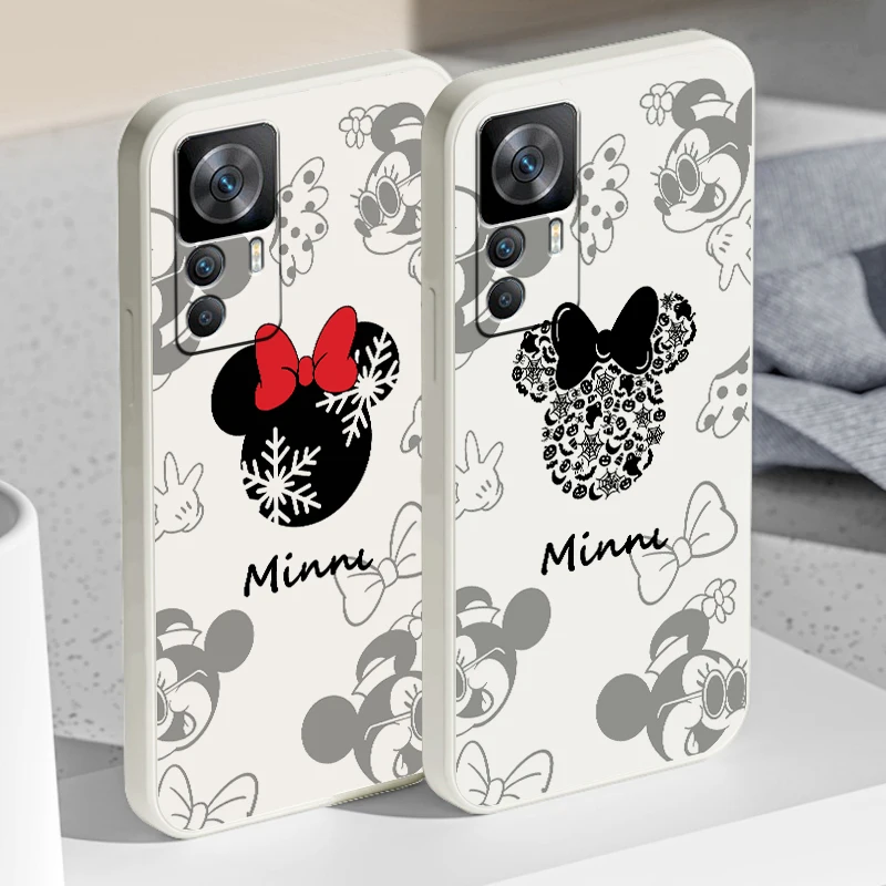 

Mickey Logo Cartoon Liquid Rope Phone Case For Xiaomi Mi Poco X4 X3 NFC F4 F3 GT M5 M5s M4 M3 Pro C40 C3 5G Cover Shell Coque