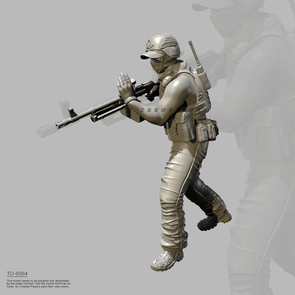 Высота Мужчины 38 мм 50 75 наборы моделей солдат из смолы бесцветные и самособранные