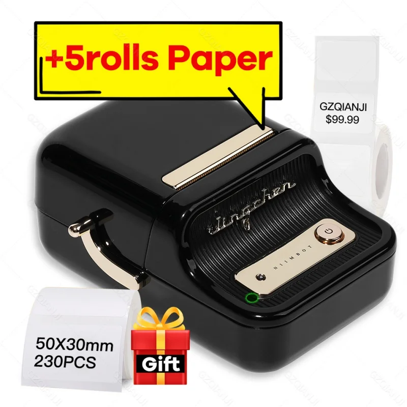 

Niimbot B21 jewelry, мини-Термопринтер для фотографий, карманный принтер со штрих-кодом для рынка ткани