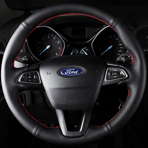 Под заказ, искусственная кожа из микрофибры для Ford Focus 3 2015-2018 Kuga 2016-2019, флэш-порт 2018-2019