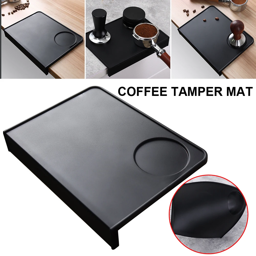 

Espresso Coffee Tamper Mat Food Grade Silicone Anti-Slip Coffee Tamping Pad Barista Tool Easy To Clean for Home Bar Coffee Shop