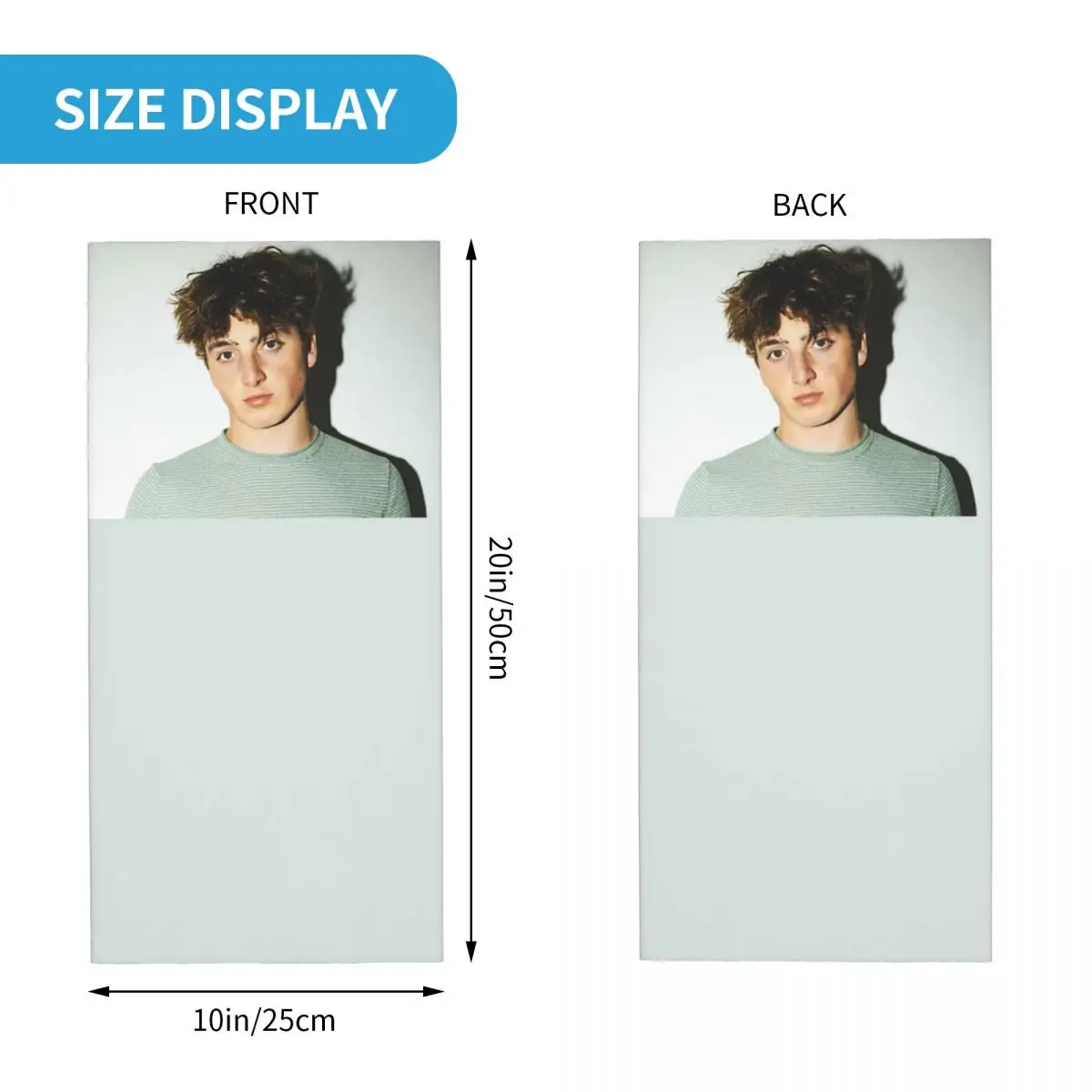 Бандана Benson Boone маска с принтом шарф многофункциональная Балаклава для бега