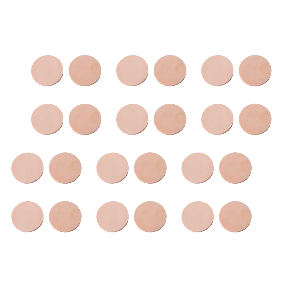 

Home Makeup Women for Makeup Accessories Latex Cotton Round Powder Puff Makeup Removal Pads 24Pcs Makeup Sponge