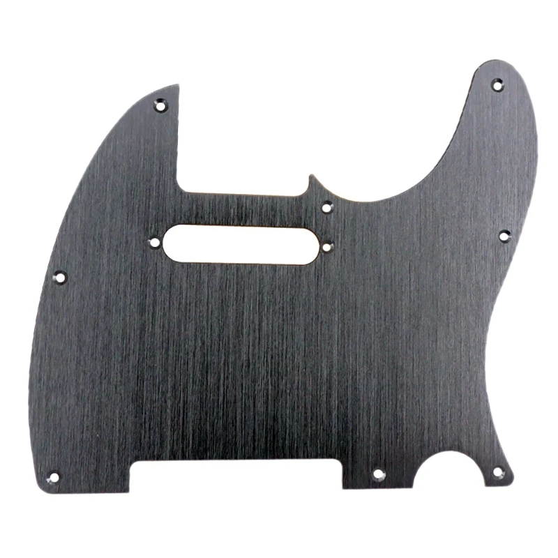 

Black 8 Hole Tele Guitar Pickguard Metal Pick Guard for Standard Pickguard Replacement