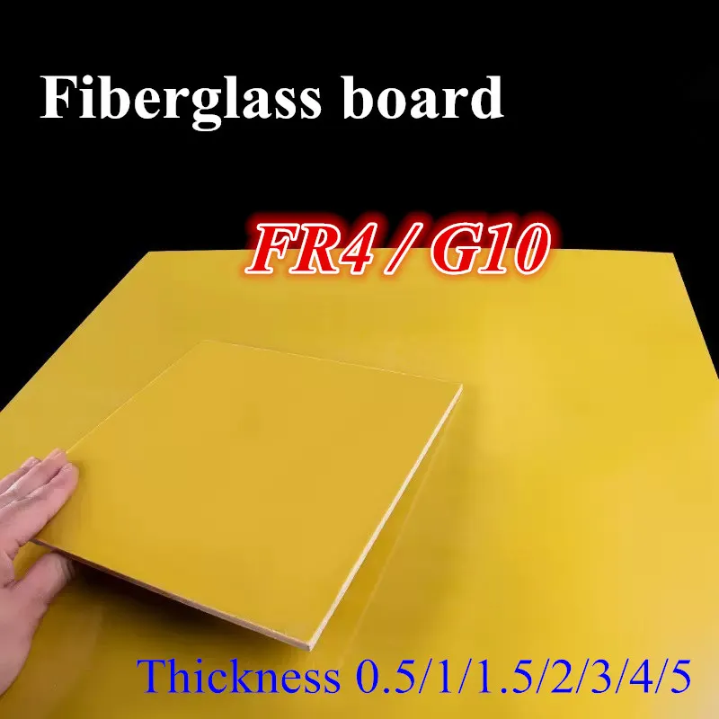 

Thickness 0.5/1/2/3/4/5mm 3240 epoxy resin board FR4 insulation board electric board fiberglass board high temperature resistant