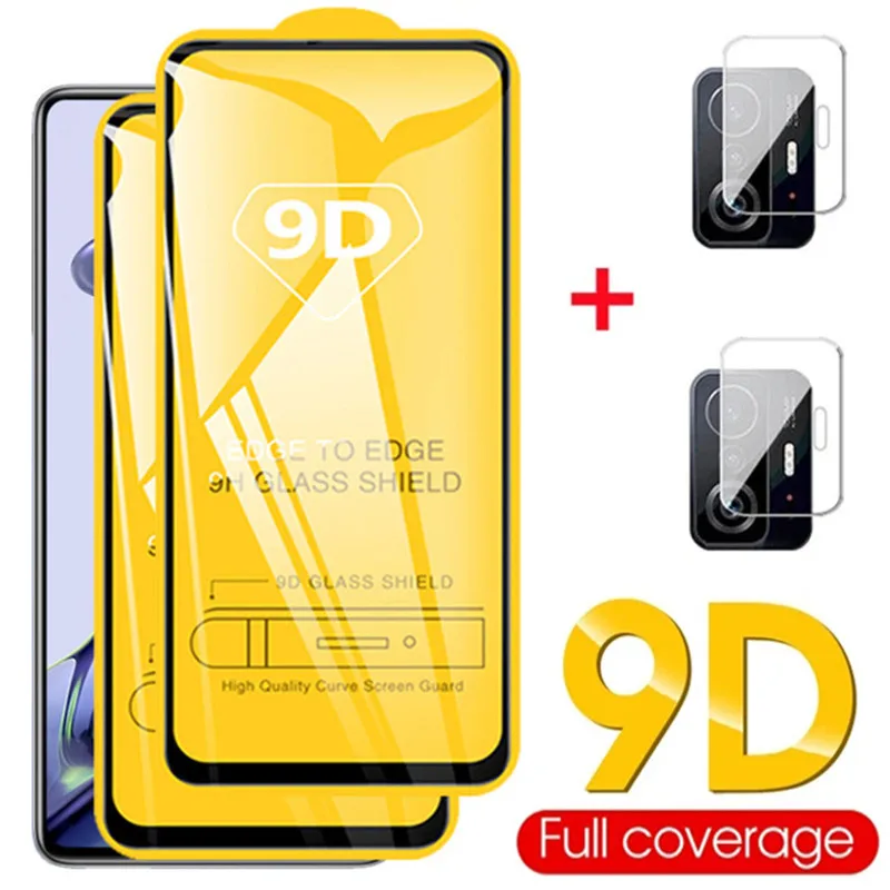 

9D Tempered Glass for Xiaomi Poco X3 F3 M3 M4 11T 12T Pro Screen Protectors for Redmi Note 10 9 8 11 Pro 10s 9s 9T 9A 9C Glass