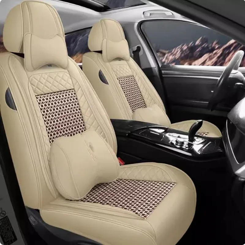 Высокое качество! Полный комплект чехлов для автомобильных сидений Audi Q3 2023-2011