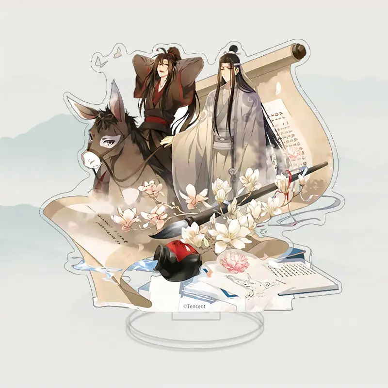 2024 аниме-игра Grandmaster of Demonic Cultivation MDZS 58 мм значок Baji Wei Wuxian Lan Wangji Q версия брошь на пуговицах подарок (art.: 3920ca4bae136) - 3920ca4bae136
