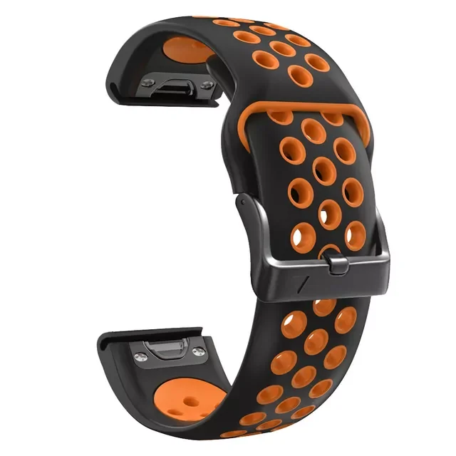 

26mm Silicone Bracelet Watchbands QuickFit Straps For Garmin Fenix 7X 7 6 6X Pro 5X 5 Plus 3HR 935 945 EPIX Smart Watch Bands
