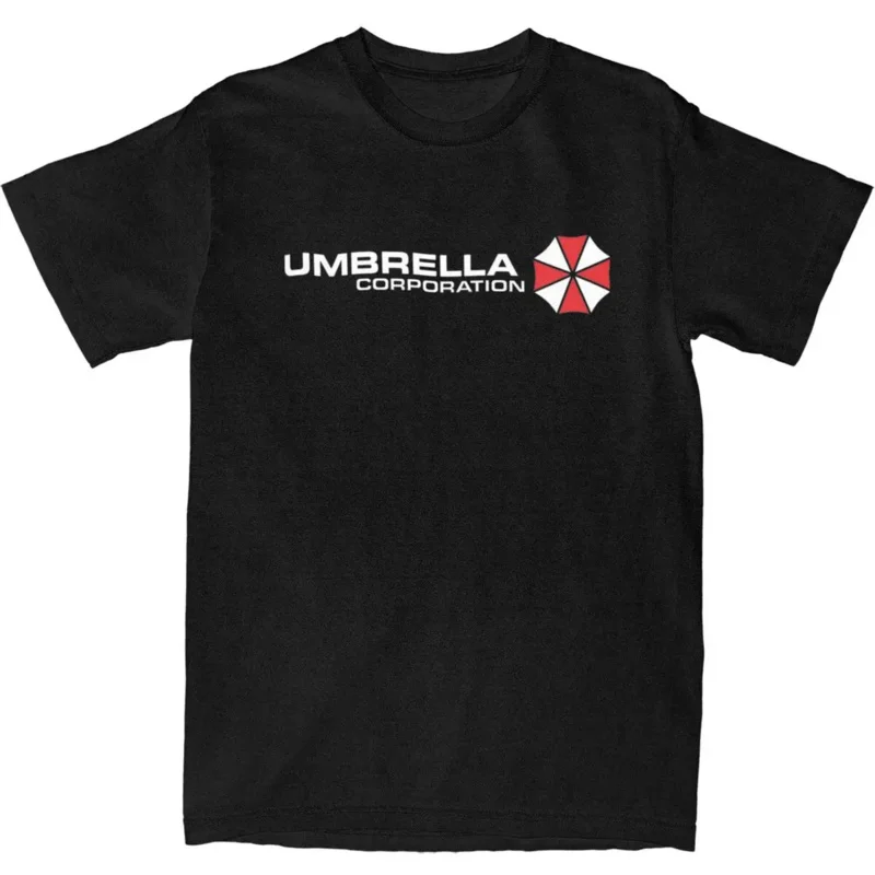 Аксессуары Y2K Umbrella Corporation рубашка для мужчин и женщин винтажная из 100% хлопка Новое