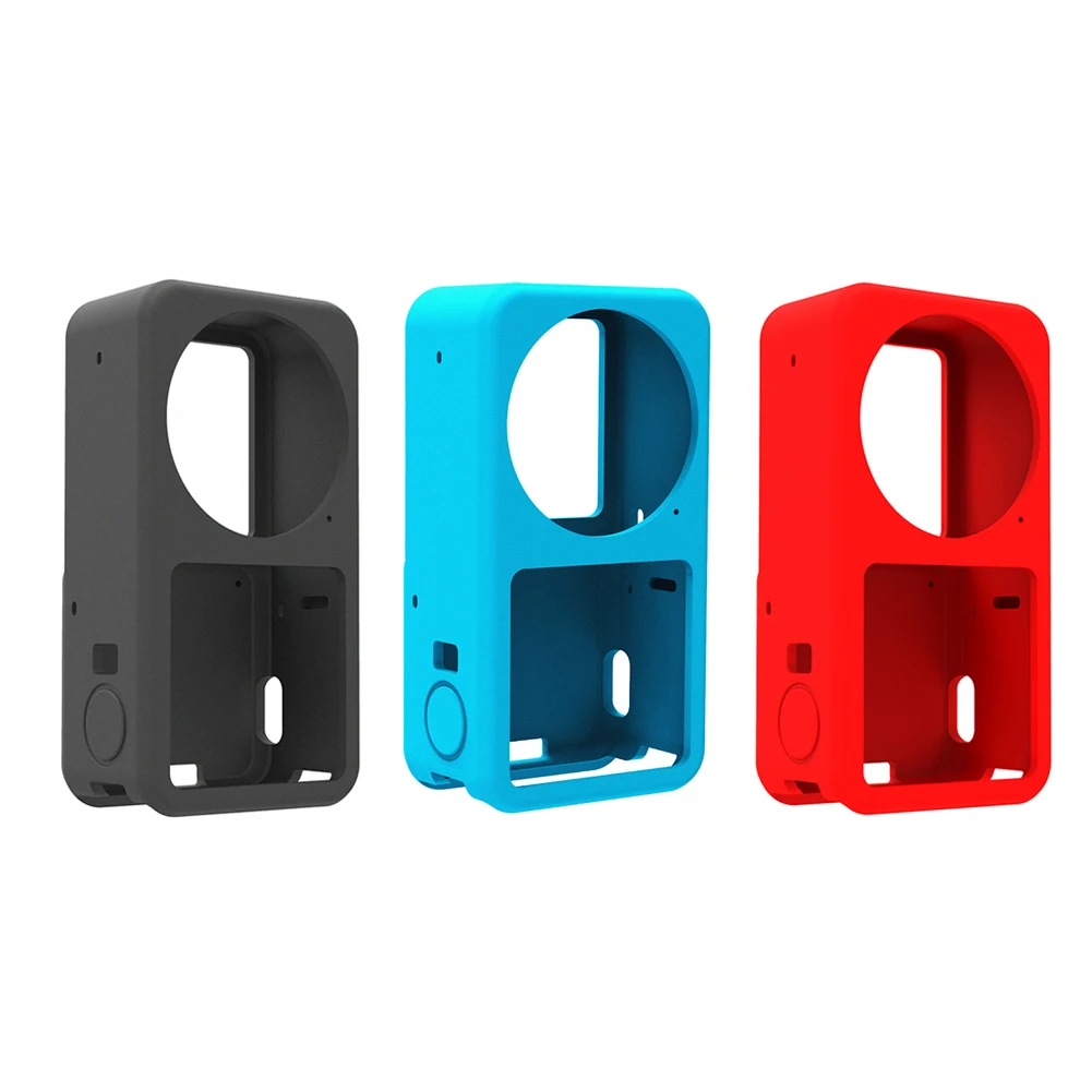 

Soft Silicone Body Case for DJI Action 2 Protective Frame Housing Cover Shell Dustproof Pocket Action Camera Accessories New
