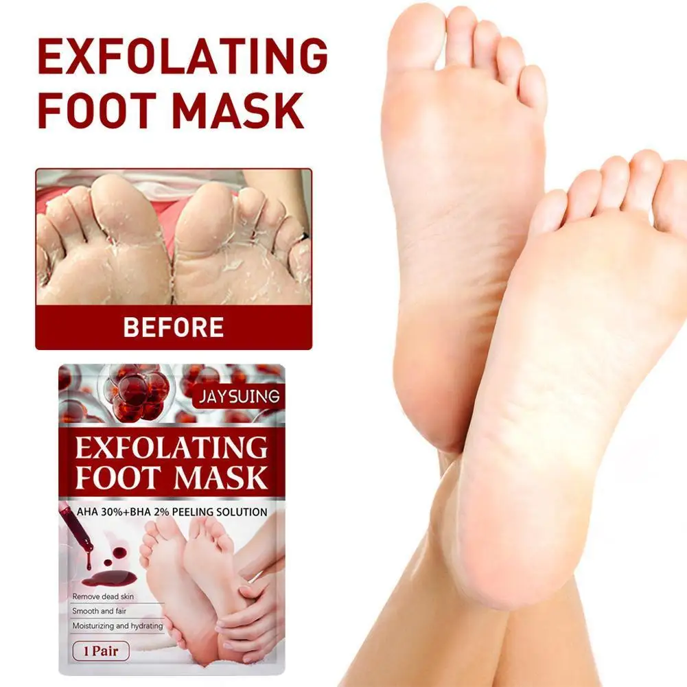 

Feet Exfoliating Foot Masks Pedicure Socks Exfoliation Scrub For Feet Mask Remove Dead Skin Heels Foot Peeling Mask For Foot Spa