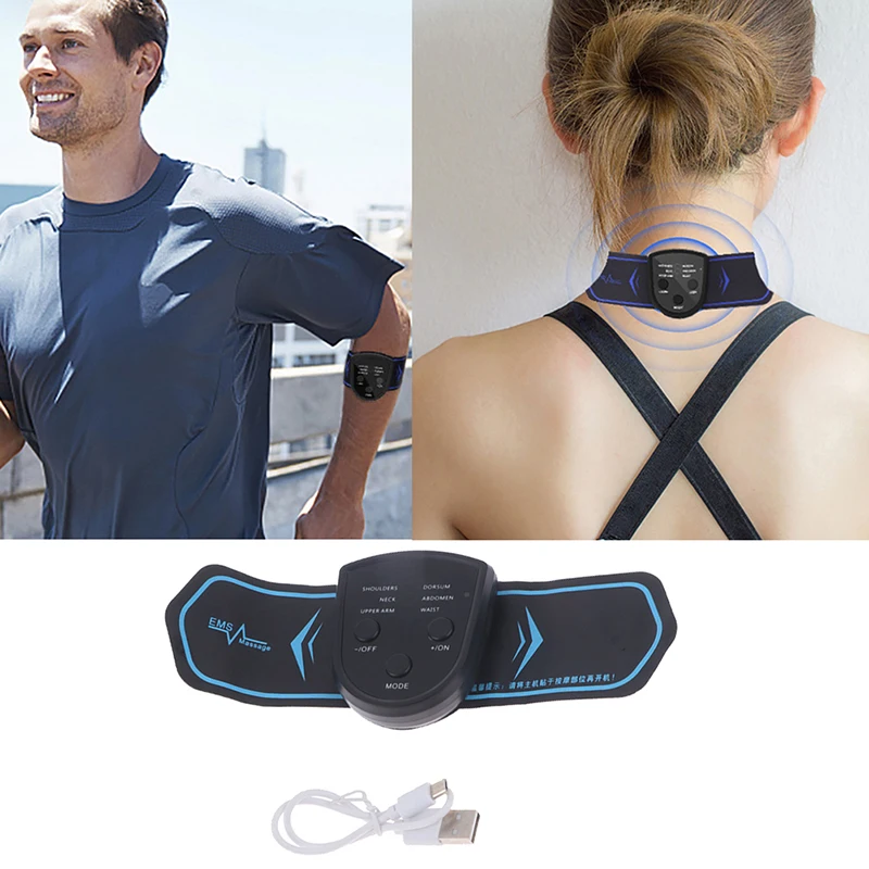 

Массажер Электрический шейный портативный для облегчения боли в мышцах и плеч