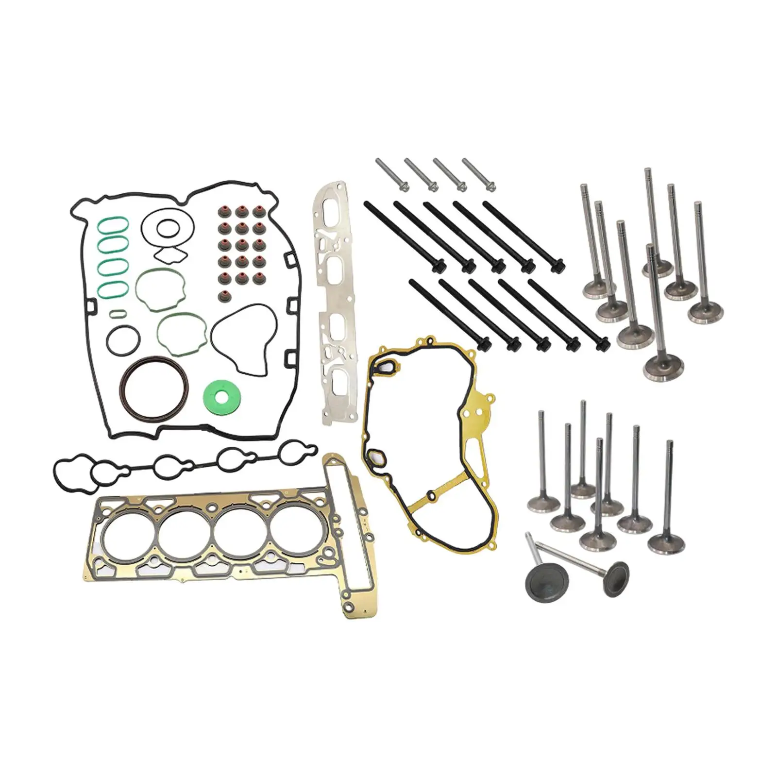 

Головка цилиндра болты прокладки Set 55563529 Для Chevrolet Equinox 2010-2013