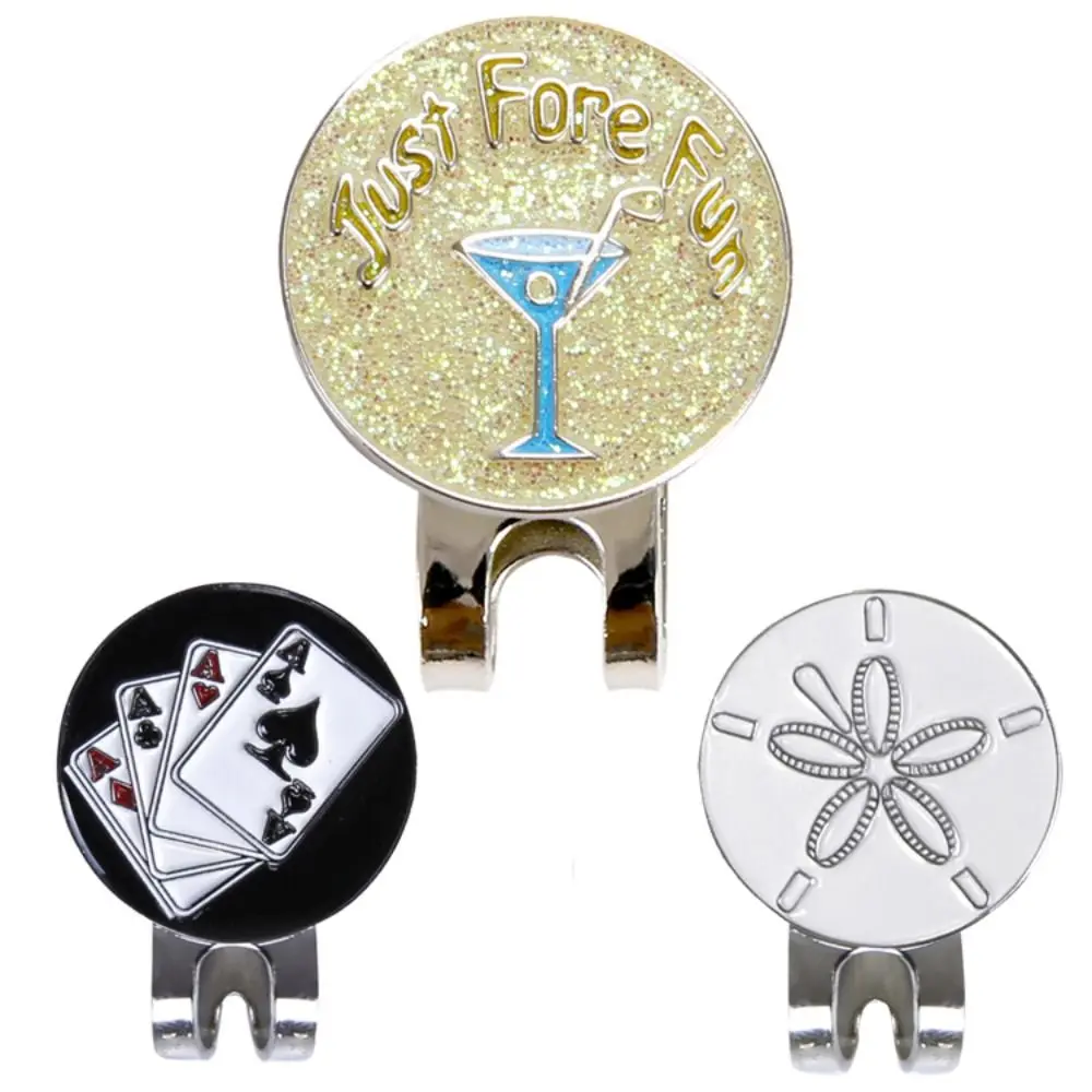 Marker Ball Coin Mark Golf Cap Clip