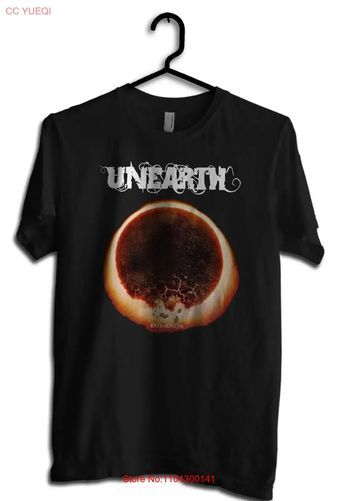 Футболка Выборка редких предметов King of The Arctic Unearth Metalcore Повседневная футболка с