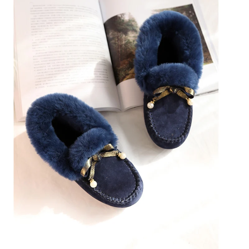 

Женские зимние ботинки 2023, зимние ботинки из 100% натуральной шерсти, женские ботильоны из натуральной кожи с натуральным мехом, нескользящая модная повседневная обувь