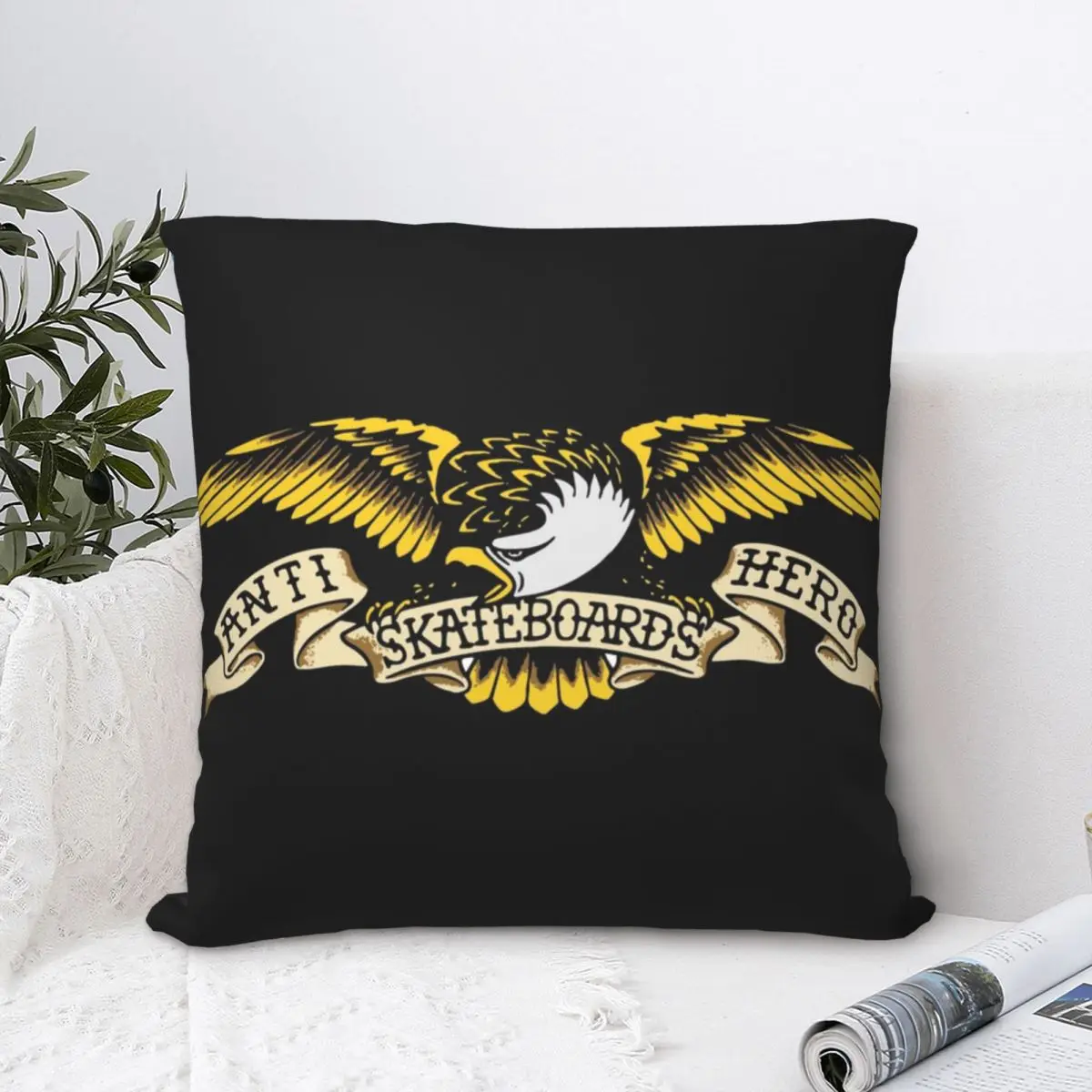 Square Pillowcase Polyester Pillow Cover Velvet Cushion Decor Comfort Throw Pillow For Home Bedroom