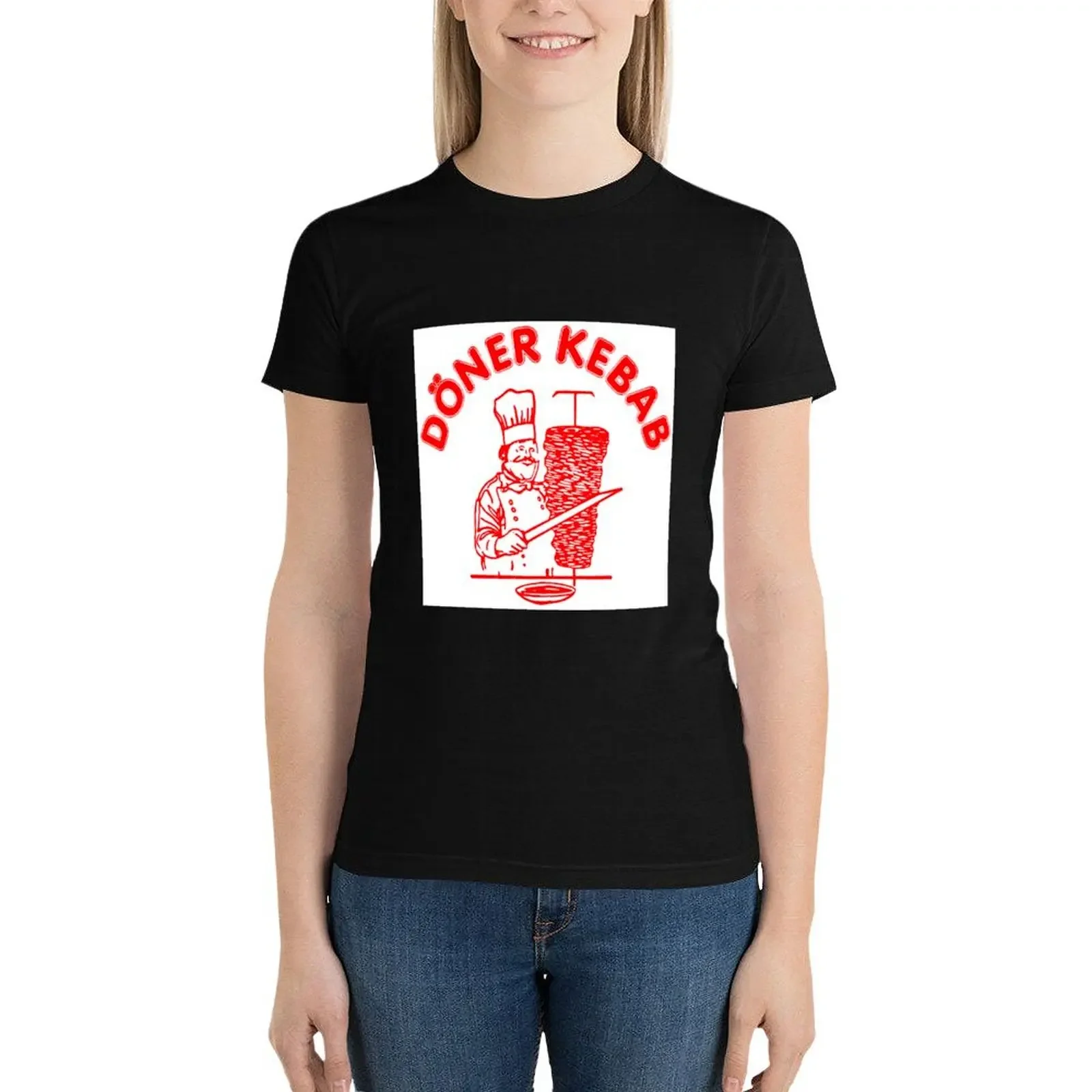 Оригинальная футболка Doner Kebab 12 с принтом животных для девочек одежда в стиле